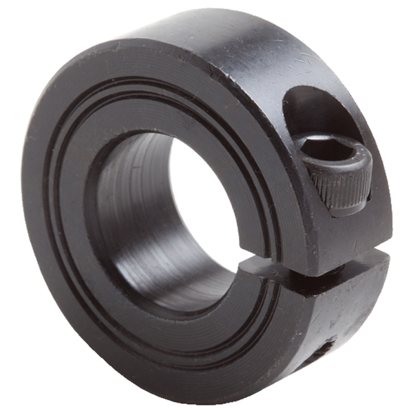 Climax Metal Products 35mm ID Split W/O Relief Cut Metric Clamp Collar, Stl, Bo M1C-35